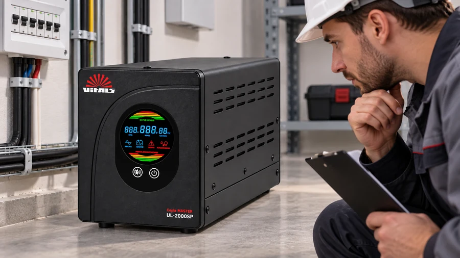 Перевірка встановлення Vitals Master UL-2000SP