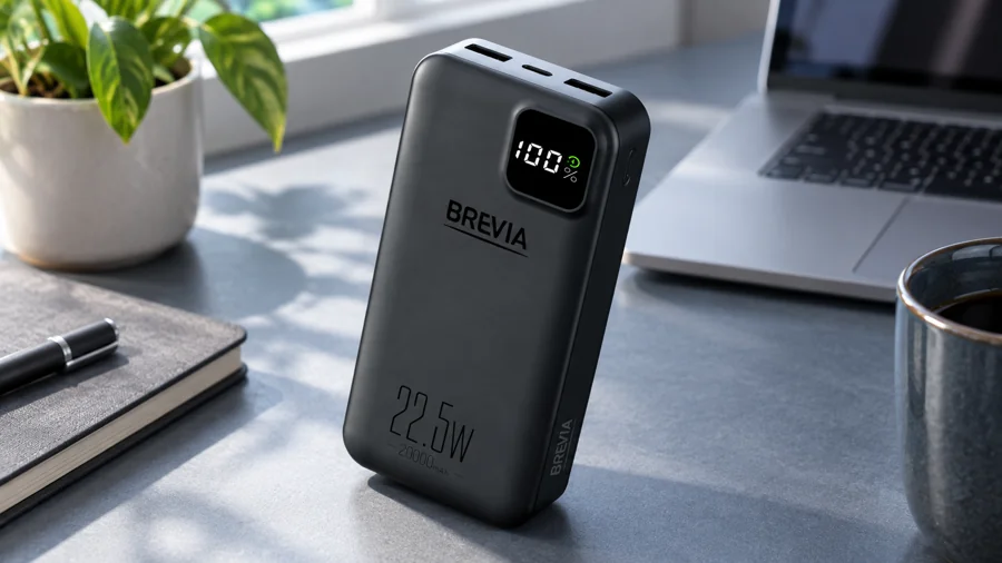 Роз’єми USB-A та USB-C павербанка Brevia 45220PB