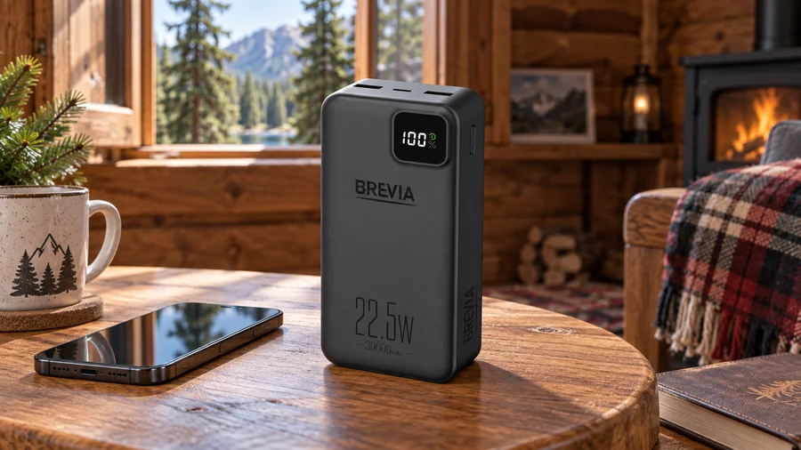 Brevia 45320PB як запас живлення для поїздки за місто