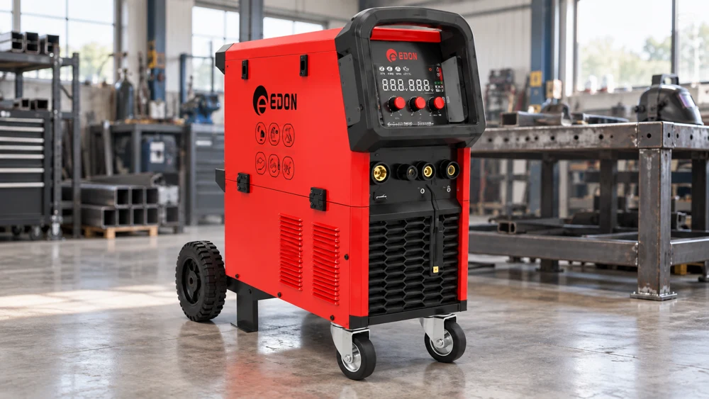Иллюстрация EDON EXPERTMIG-3500P на сварочном посту