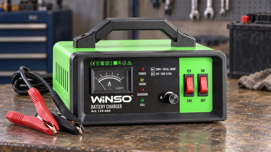 Панель Winso 139400 с регулятором тока и амперметром